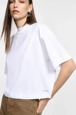 Ampia t-shirt con vestibilità rilassata