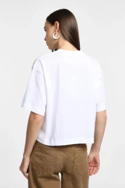 Ampia t-shirt con vestibilità rilassata