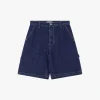 Bermuda denim con cuciture dettaglio