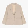 Blazer con bottone singolo e tasche