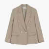 Blazer con bottoni doppi e tasche