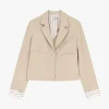 Blazer con bottoni e tasche