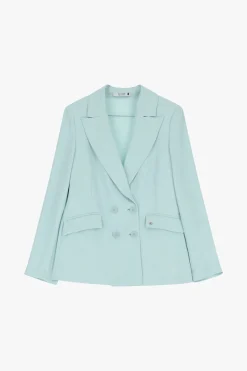 Blazer con doppia abbottonatura