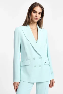 Blazer con doppia abbottonatura