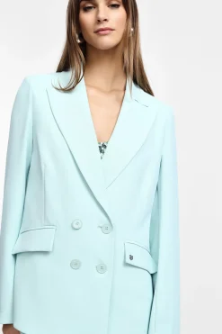 Blazer con doppia abbottonatura
