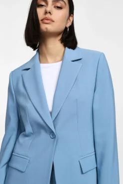 Blazer monopetto con tasche classiche