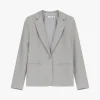 Blazer monopetto in felpa