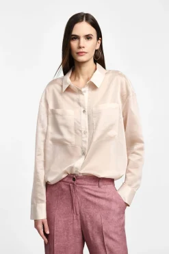 Camicia a maniche lunghe con tasche