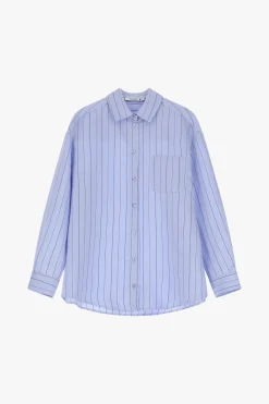 Camicia a righe con bottoni
