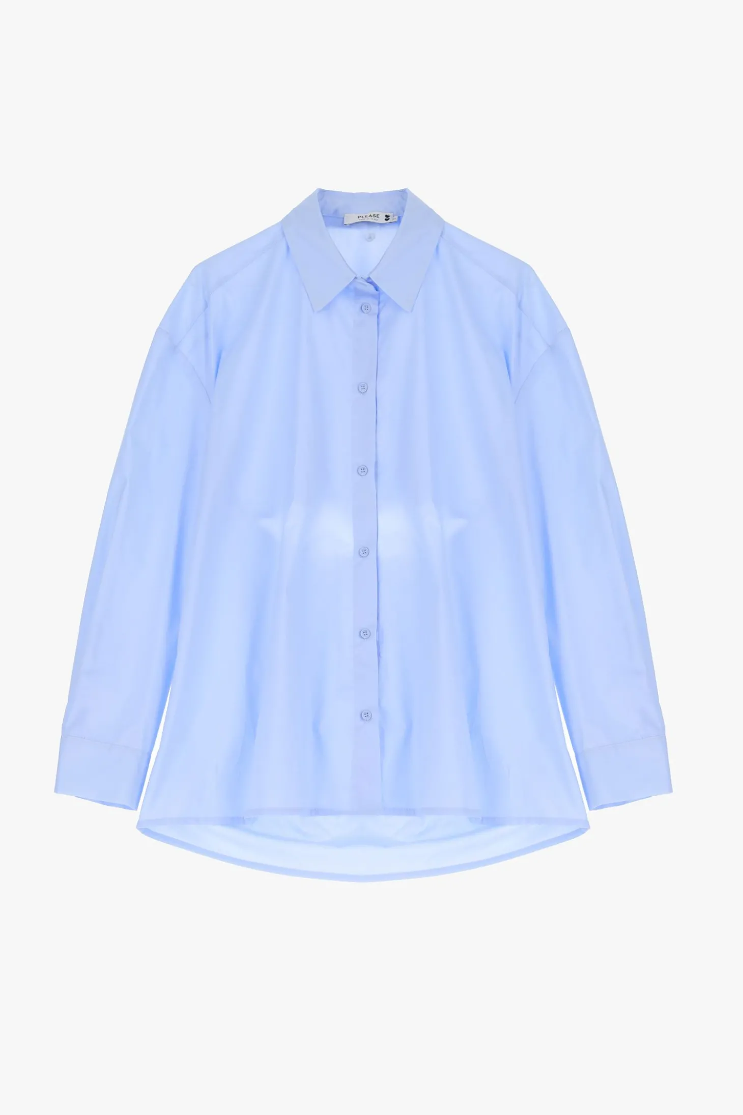Camicia con colletto classico e bottoni