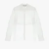 Camicia con colletto classico e pizzo