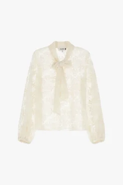 Camicia con maniche lunghe e stampa