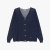 Cardigan a maniche lunghe v-neck