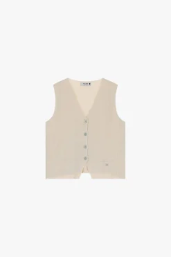 Gilet senza maniche scollo a v