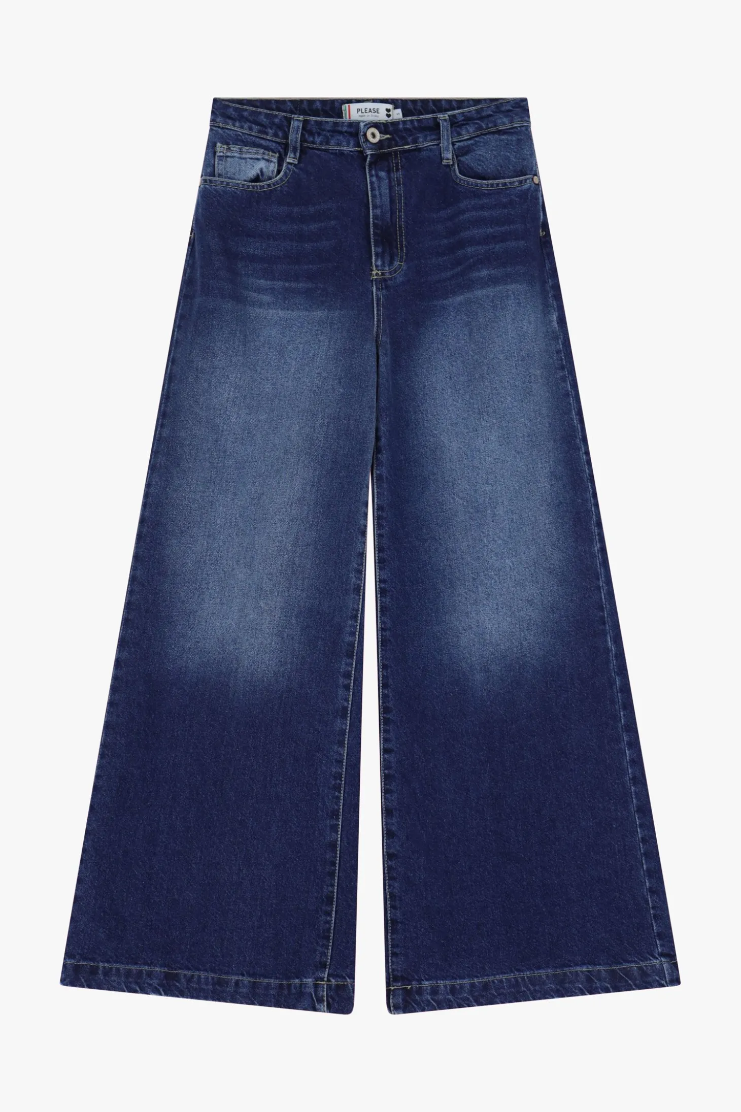 Jeans a gamba ampia e svasata