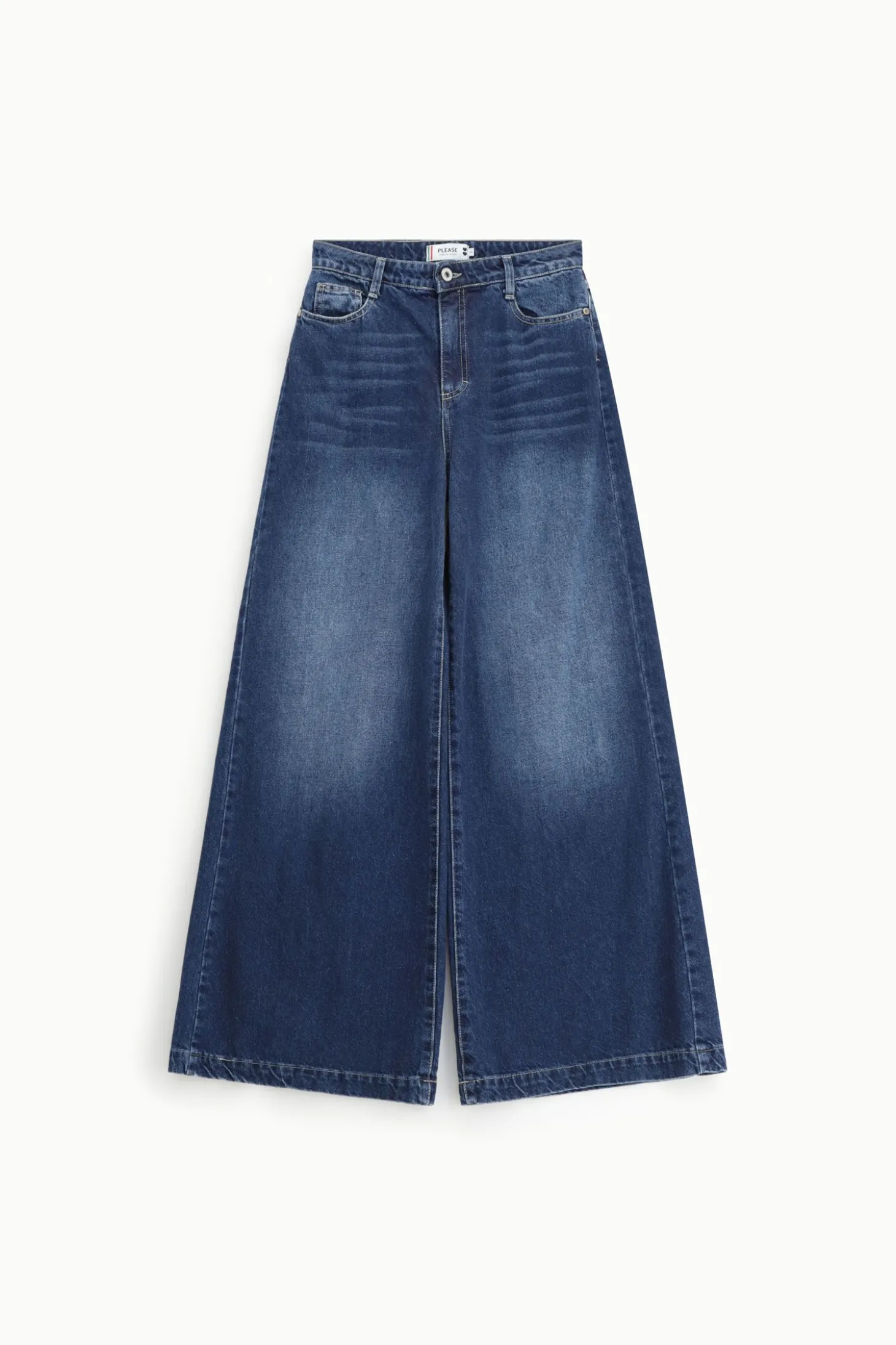 Jeans a gamba ampia e svasata