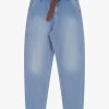 Jeans baggy con tasche laterali