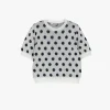 Maglione girocollo a pois