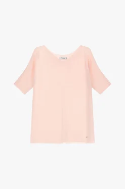 Maglione scollo a v mezze maniche