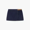 Minigonna di jeans con cinturino