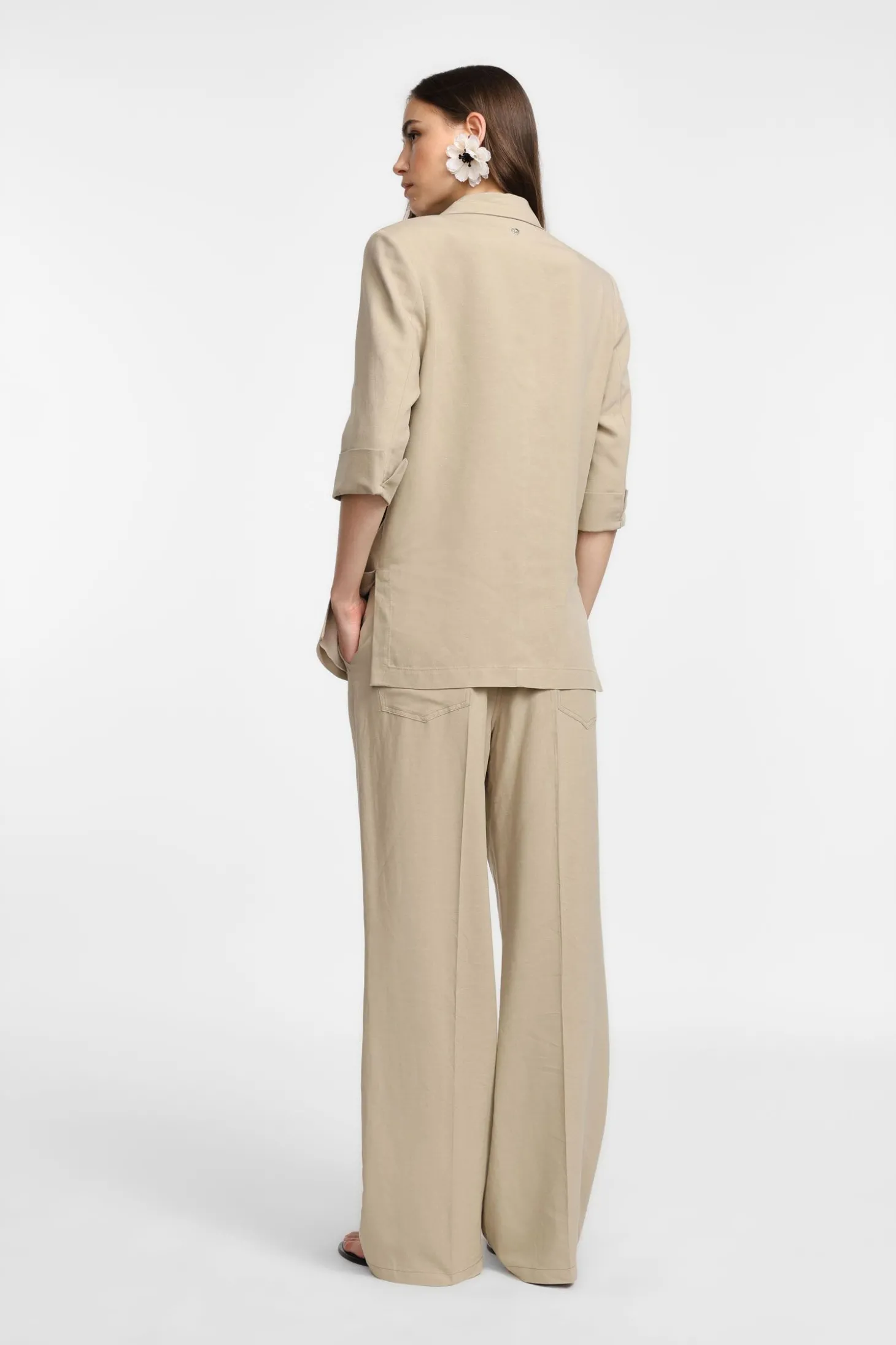 Pantaloni a gamba ampia