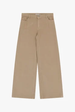 Pantaloni a gamba larga vita media