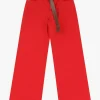 Pantaloni ampi con vita media