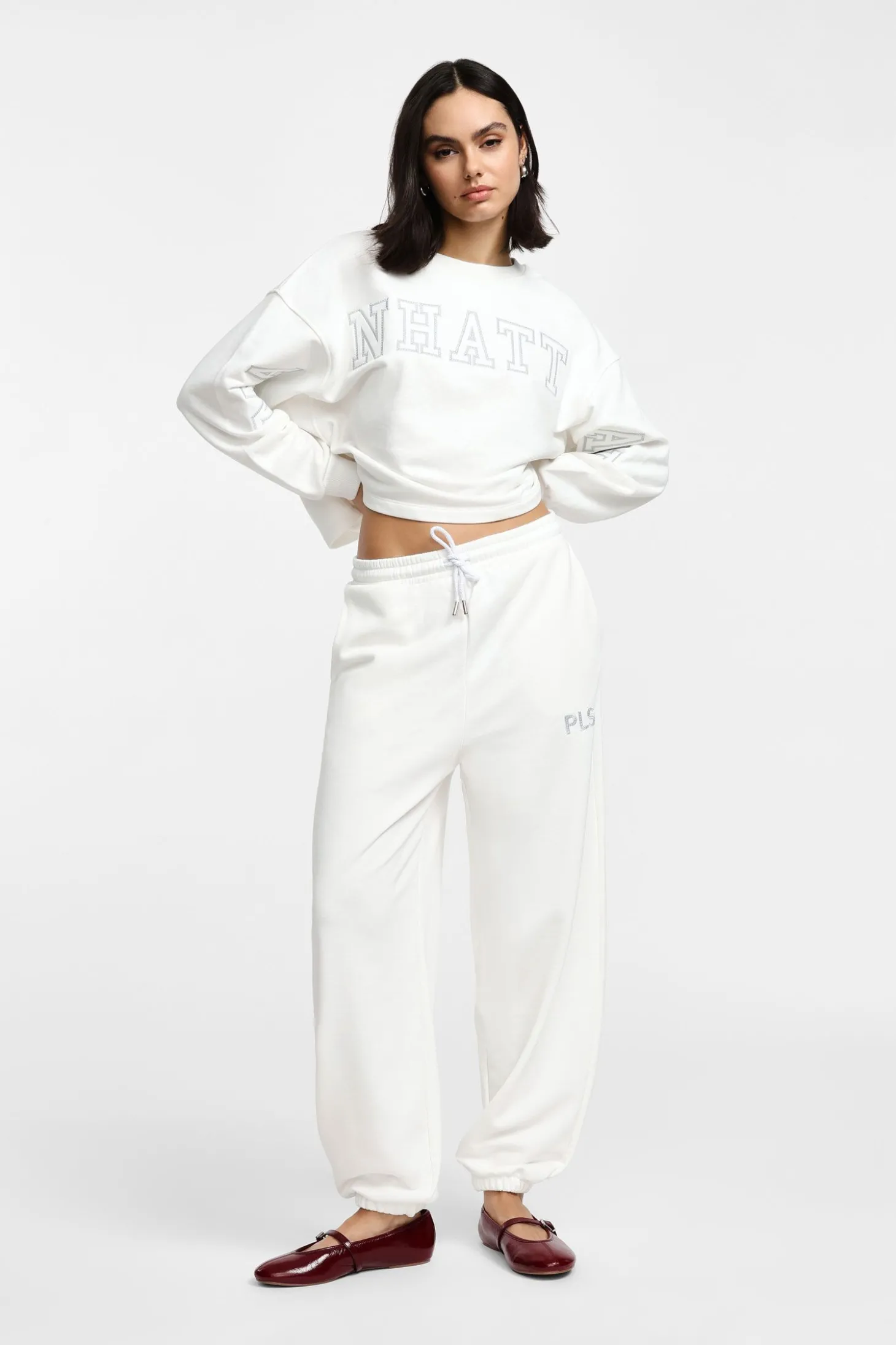 Pantaloni jogging con elastico