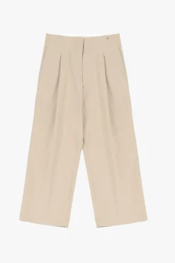 Pantaloni palazzo a vita alta