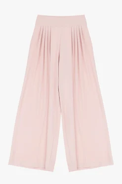Pantaloni palazzo a vita alta