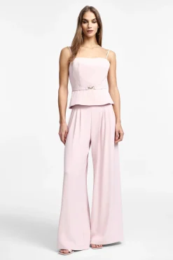 Pantaloni palazzo a vita alta