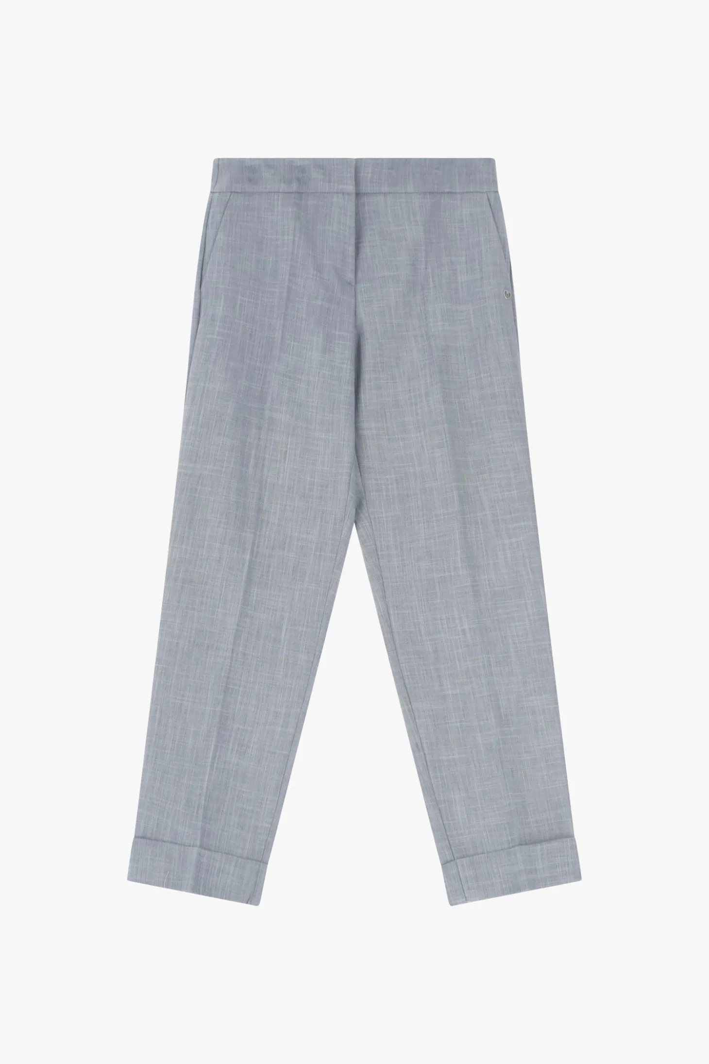 Pantaloni sartoriali a vita media
