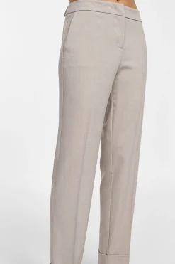 Pantaloni sartoriali a vita media