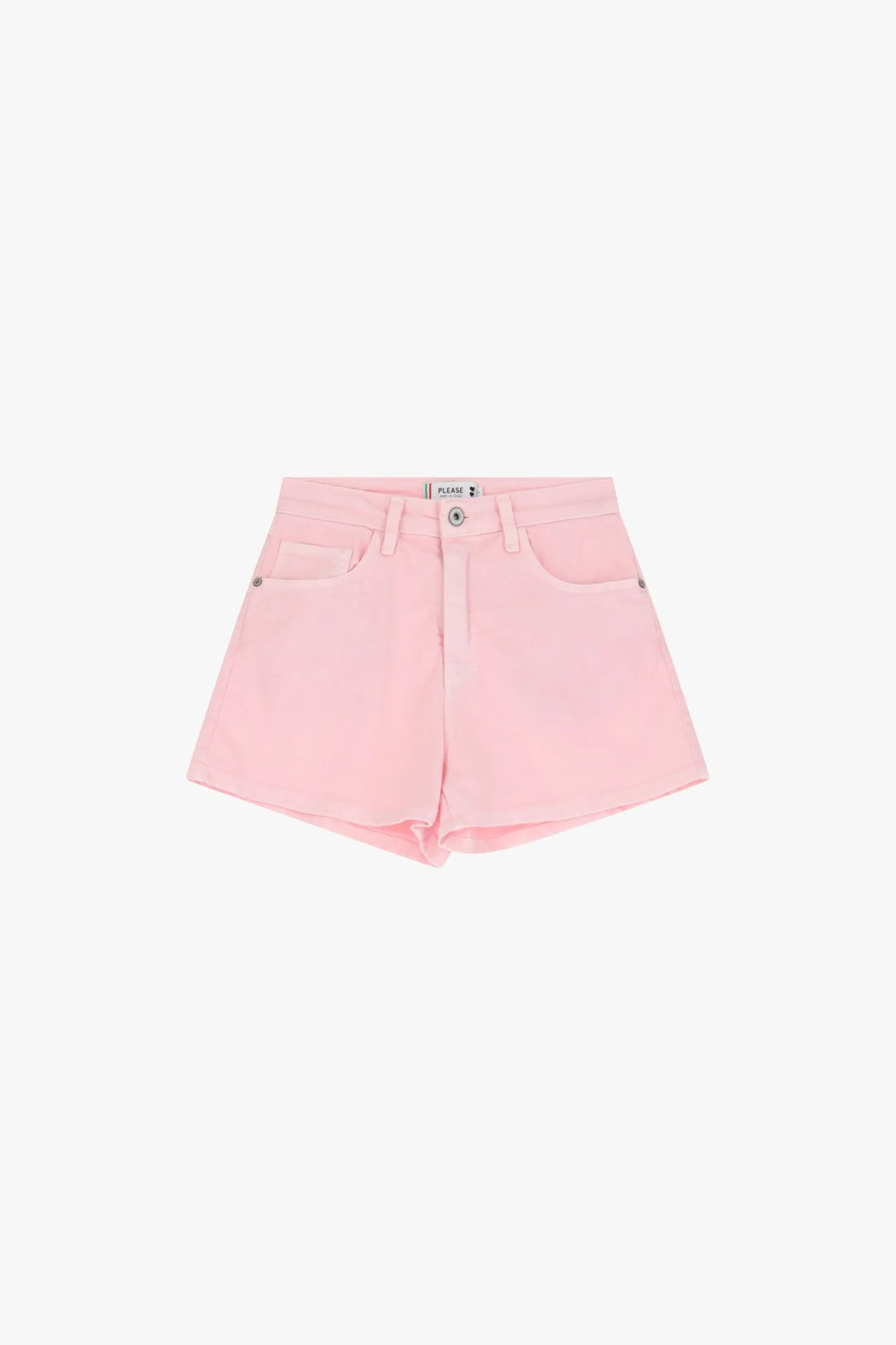 Shorts a vita alta con tasche