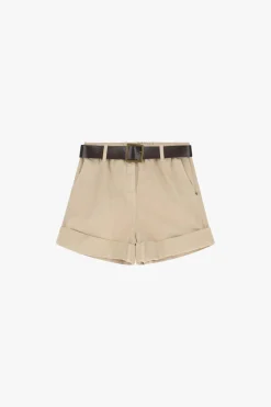 Shorts con cintura e tasche verticali