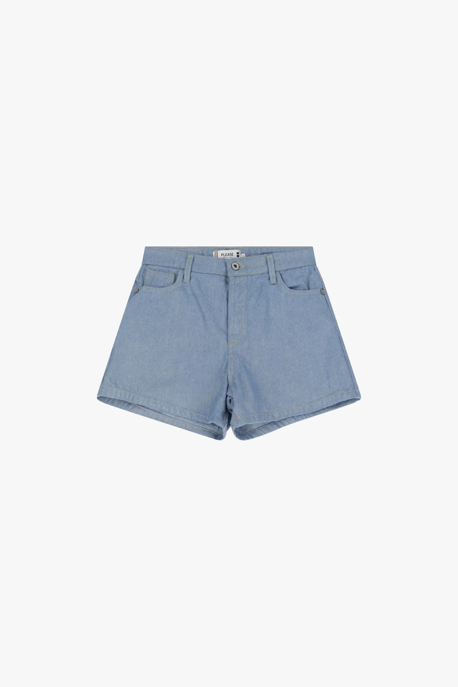 Shorts regular-fit con cinque tasche
