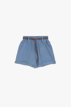 Shorts regulari con cintura inclusa