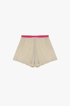 Shorts stampa con girovita elastico