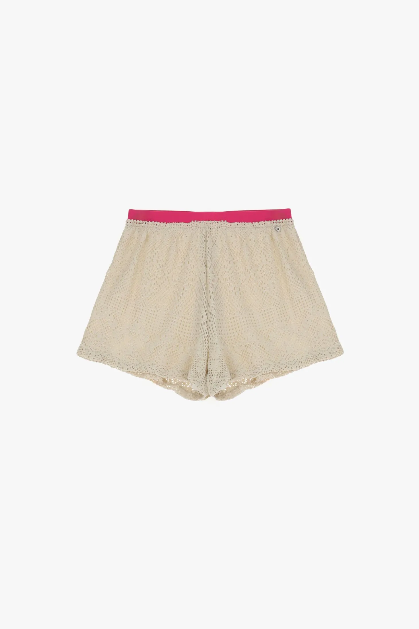 Shorts stampa con girovita elastico
