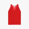 Top in maglina senza maniche scollo a v