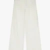 Trousers palazzo a vita alta