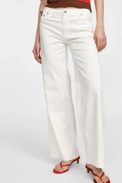 Trousers palazzo a vita alta