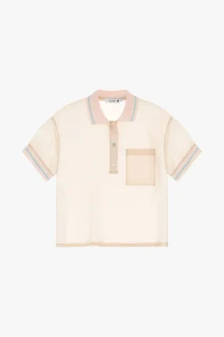 T-shirt collo polo maniche corte