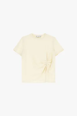 T-shirt con maniche corte e dettaglio