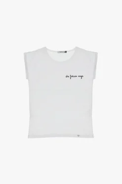 T-shirt con maniche corte e stampa