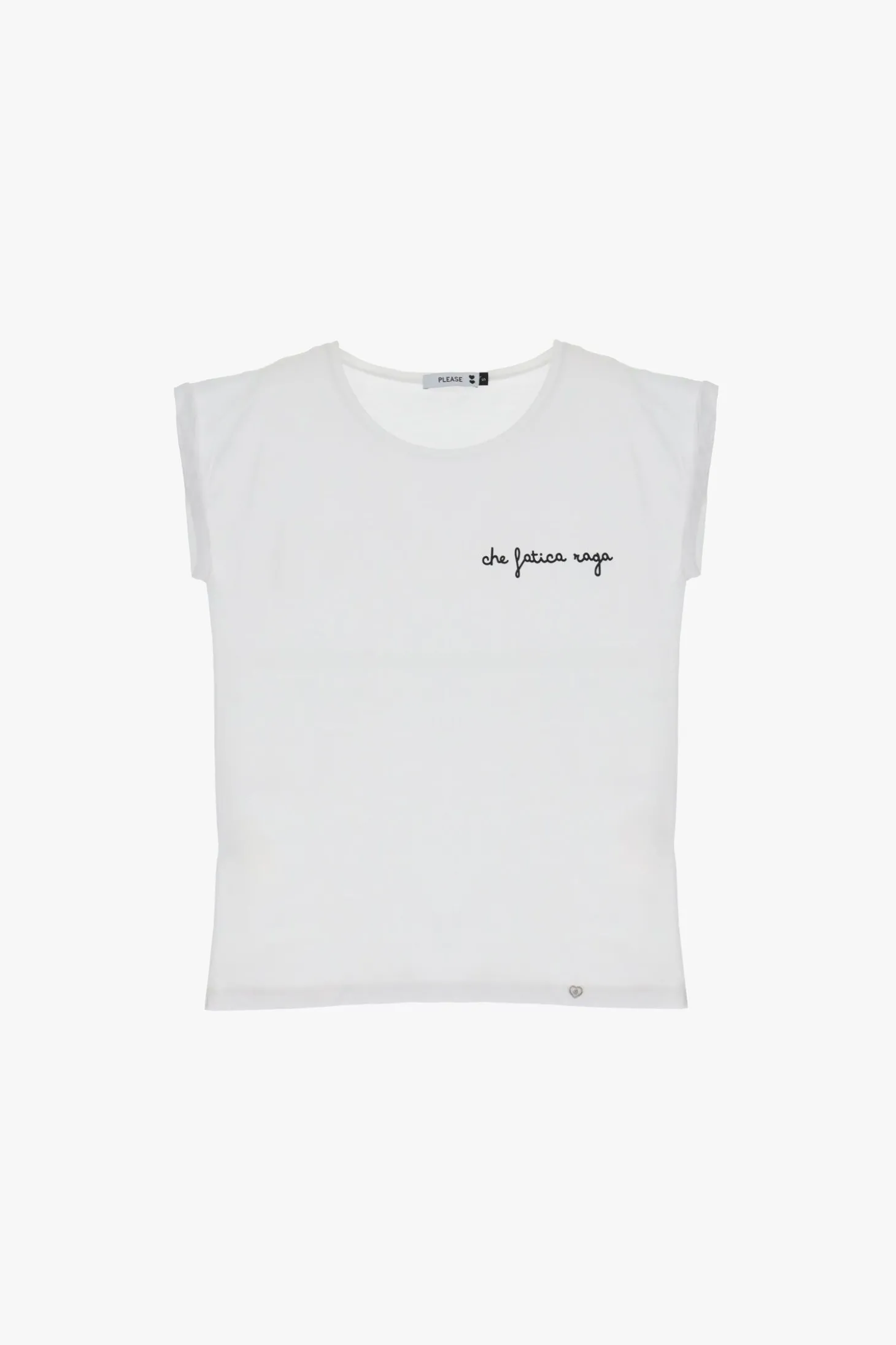 T-shirt con maniche corte e stampa