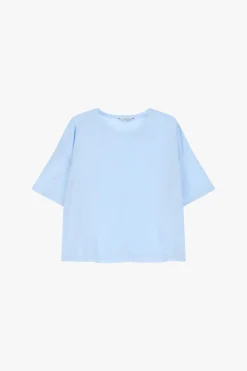 T-shirt con maniche corte e girocollo