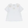 T-shirt con motivo floreale