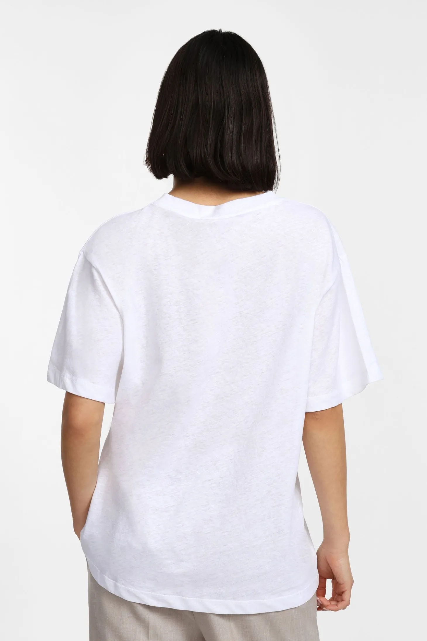 T-shirt girocollo maniche corte