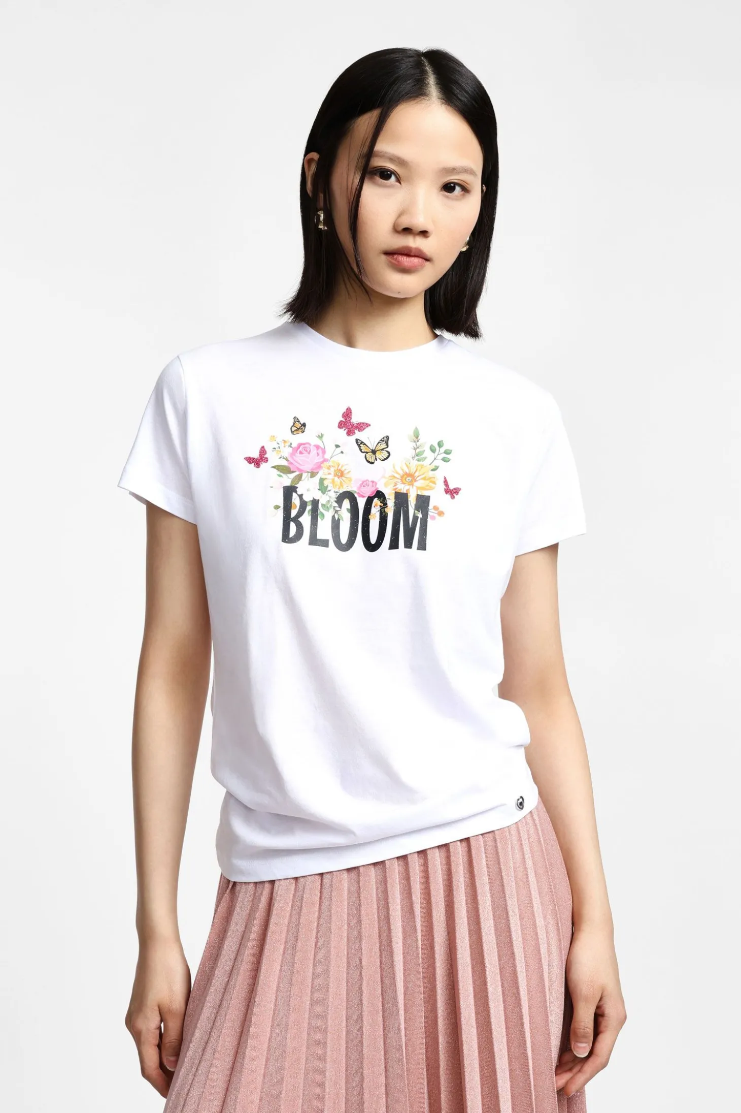 T-shirt maniche corte con stampa